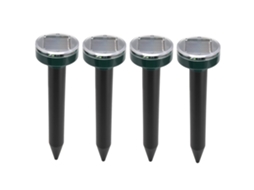 4pcs Repelente Ultrassônico Solar para Animais Ratos Cobra Hotel Fazenda Parque Exterior S/MARCA