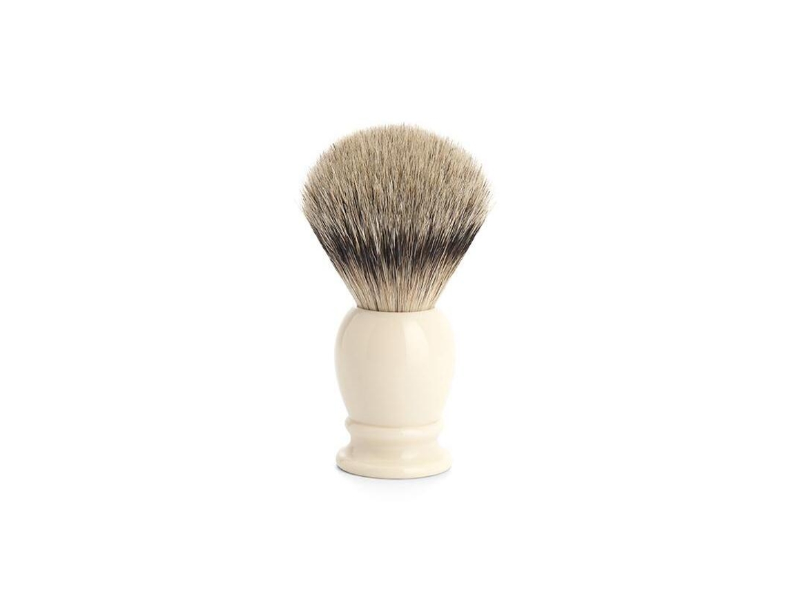 Pincel de Barbear em Prata Pura MÜHLE Classic