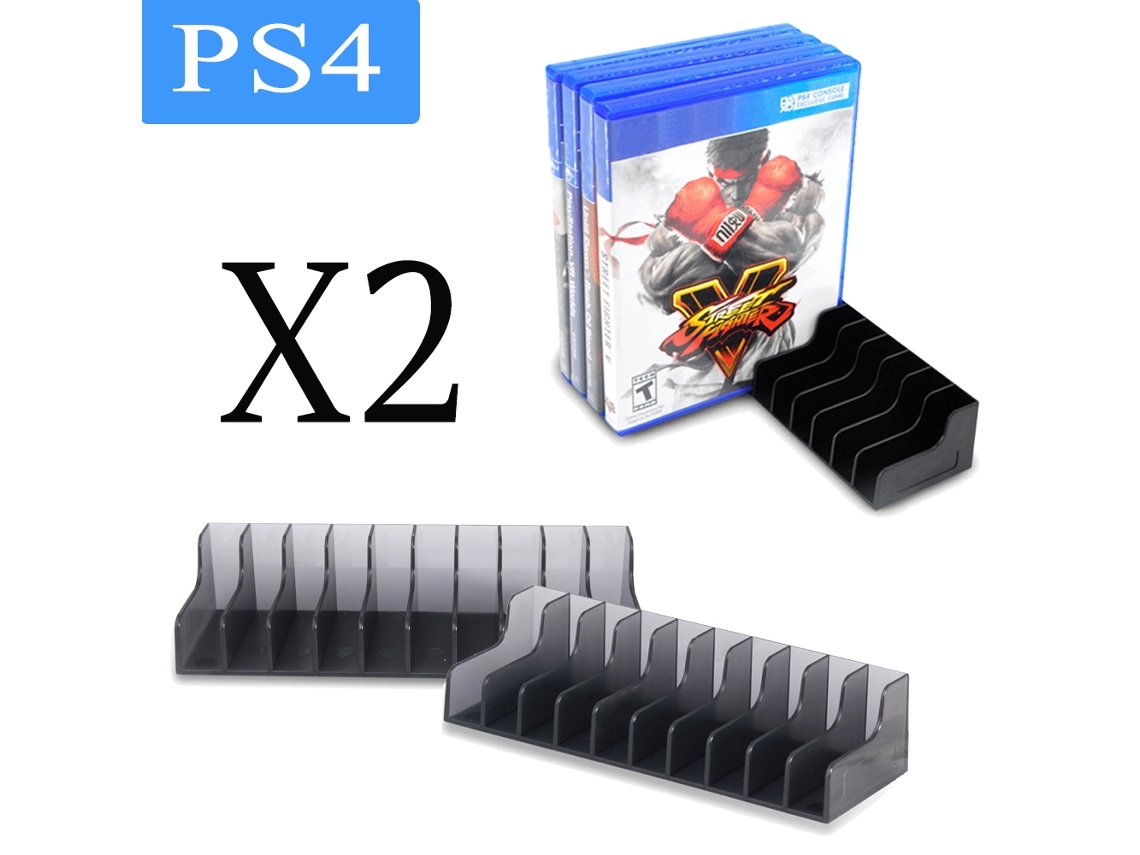 Suporte para armazenamento de cartuchos de jogos (PS4)*