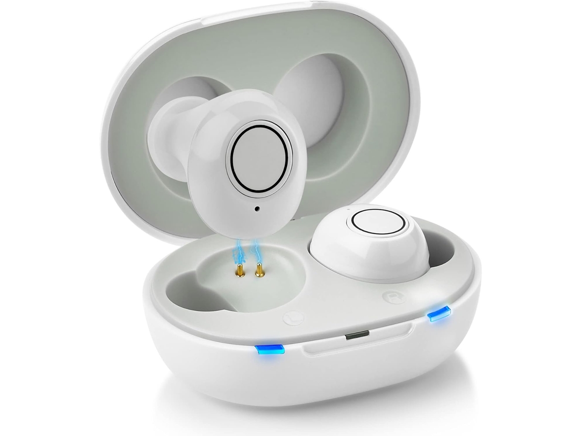 Amplificador Auditivo Digital - Dispositivo De Som Pessoal Intra-auricular De Próxima Geração Com Redução De Ruído (branco)