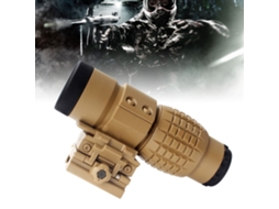 Lupa 3x com Suporte para Telescópio de Pontilhado e Mirilha S/MARCA