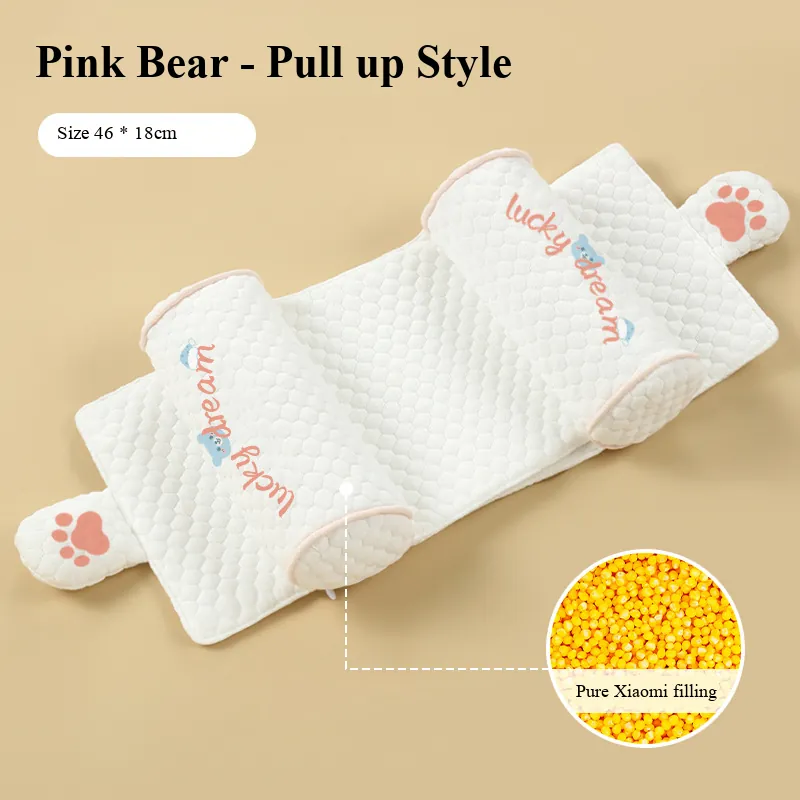 Almofada De Modelação Para Bebé Xiaomi 46*18cm (ursinho Rosa)