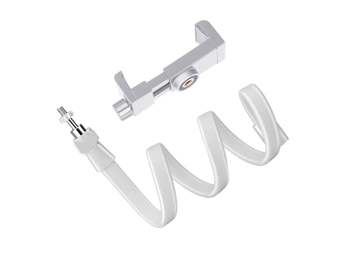 Suporte Para Câmera Com Carretel De Mangueira Flexível E Compatibilidade Com Parafuso De 1/4 De Polegada.