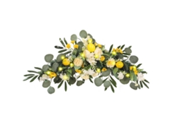 Porta de Entrada com Iluminação Peony Olive Leaf Lemon LAXISCREED