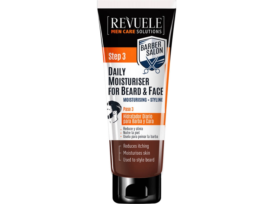 Hidratante para Barba REVUELE Men Care Barber Salon (80 ml)