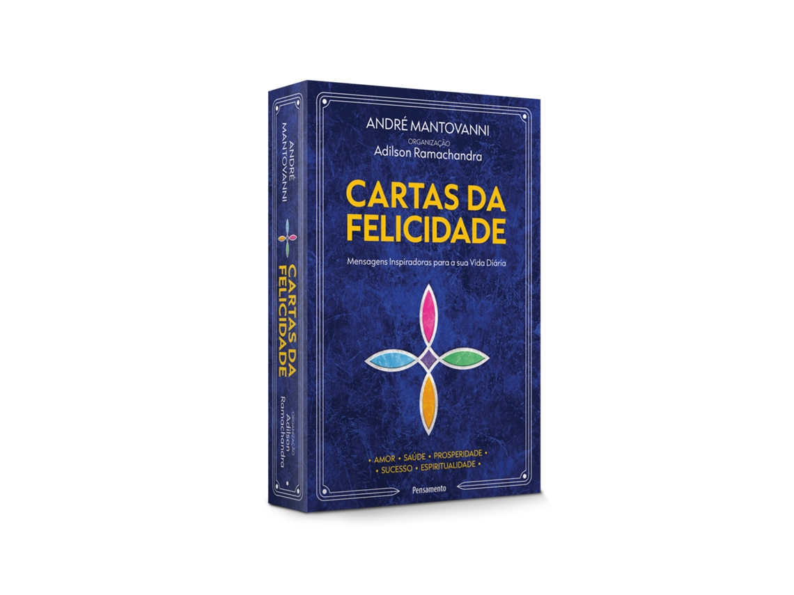 Livro Cartas Da Felicidade - Caixa Com Livro 100 Cartas Mensagens Inspiradoras Para Sua Vida Diária De André Mantovanni (português Do Brasil)
