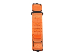 Pulseira De Nylon Ajustável Para Smartwatch Laranja