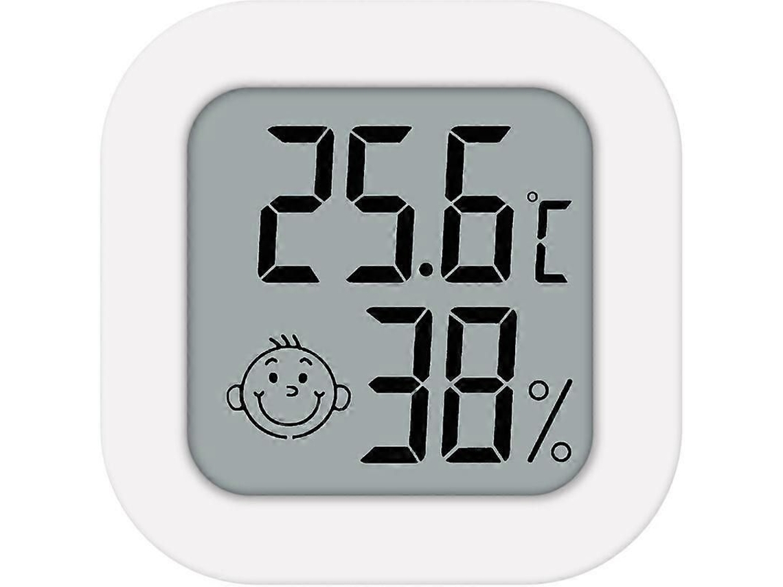 Termômetro E Higrômetro Mini Kkmoon Para Ambientes Internos Com Visor Lcd Digital