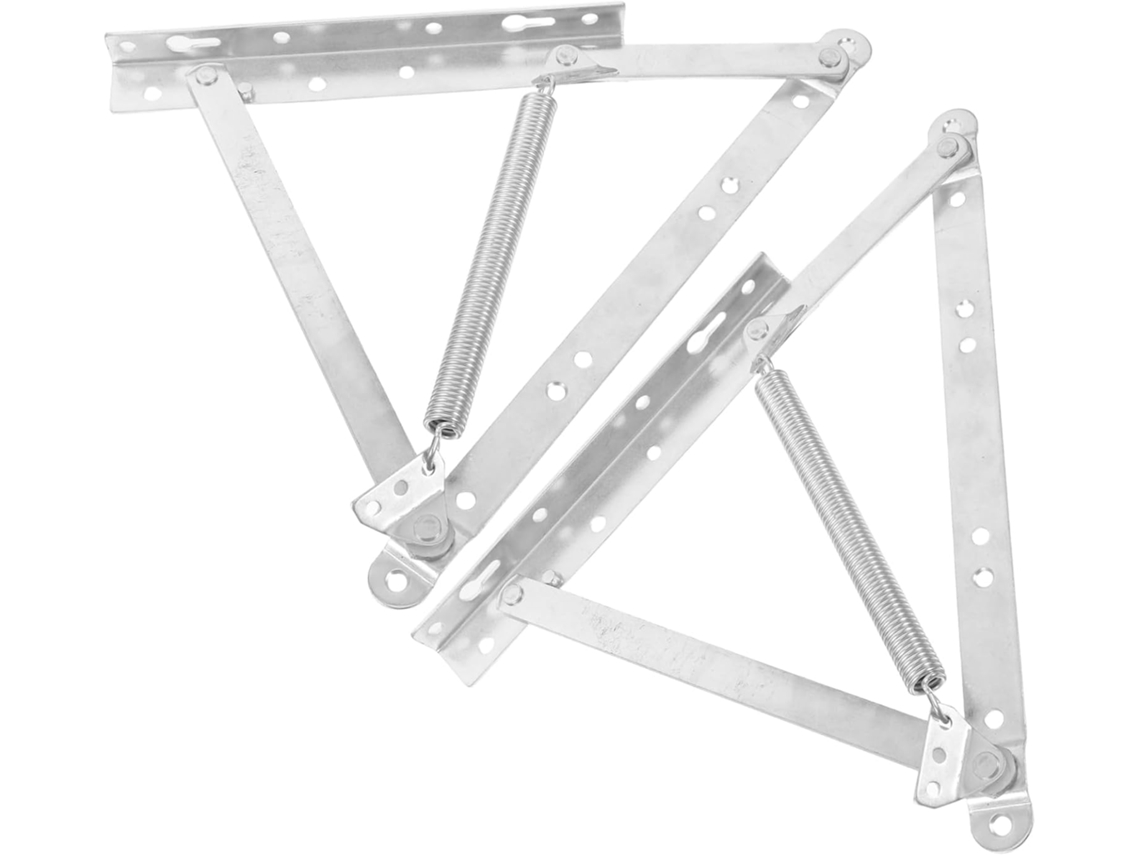 Dobradiça Triangular De Mola, 2 Peças, Aço Laminado A Quente, Cor