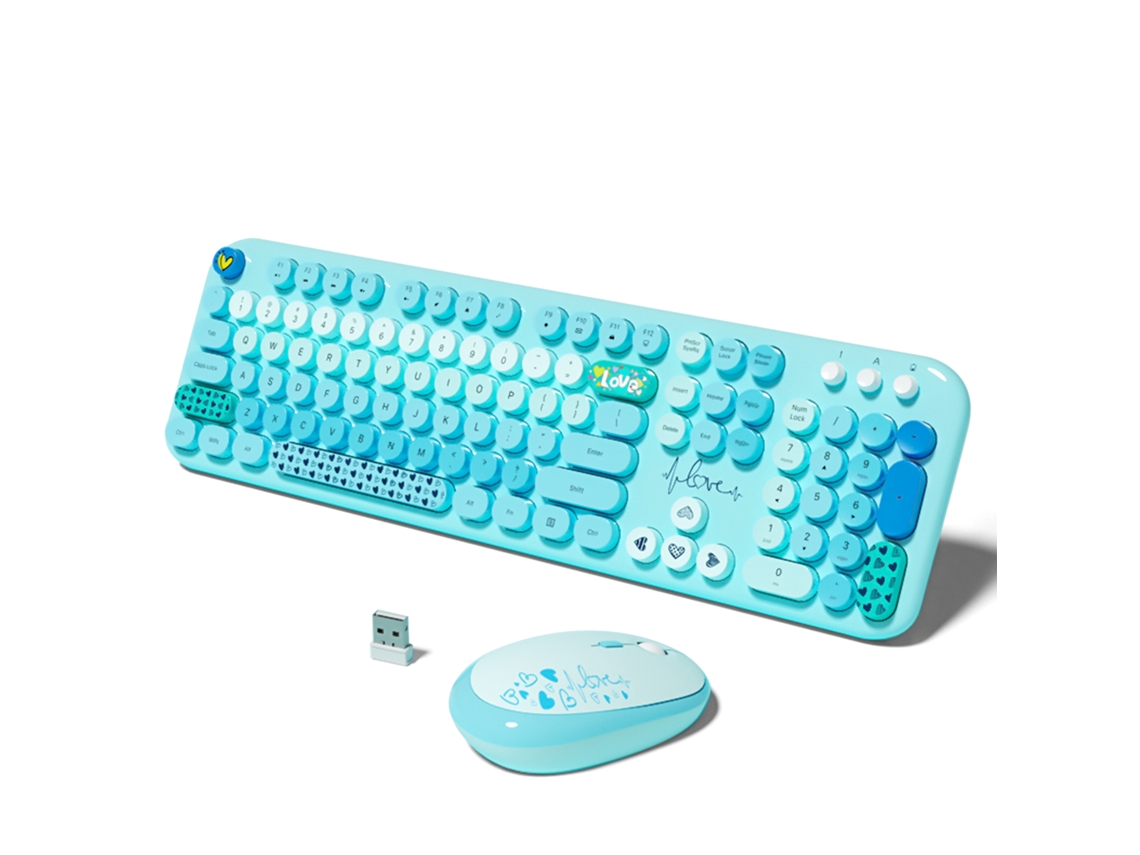 Teclado e Mouse Sem Fio LAXISCREED