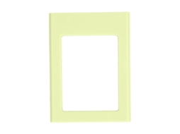 3in Magnetic Picture Frames Diy Powerful Magnet Splicable Small Magnet Photo Frame For Instant Camera Mini Photos Green LAXISCREED