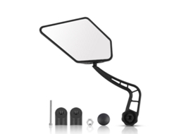 Lurelia Espelho Retrovisor Em Nylon Para Bicicleta E Btt, Resistente, Funcional E Fácil De Instalar Para Utilização Diária