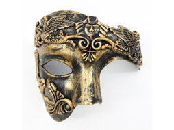 Peça De Máscara Masculina Para Baile De Máscaras, Máscara De Guerreiro Romano Veneziano, Fantasia Veneziana Clássica Para Bailes, Festivais, Festa