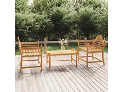 Vidaxl Cadeiras De Jardim 2 Pcs 91x62x94 Cm Madeira De Teca Maciça