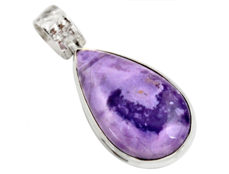 Colar e Pendente Conexão Mística em Tiffany Stone And Silver 925 KARMA YOGA SHOP