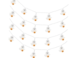 Conjunto De 5 Cordões De Luzes Para Decoração De Halloween, Luzes De Halloween De Plástico Gokoco