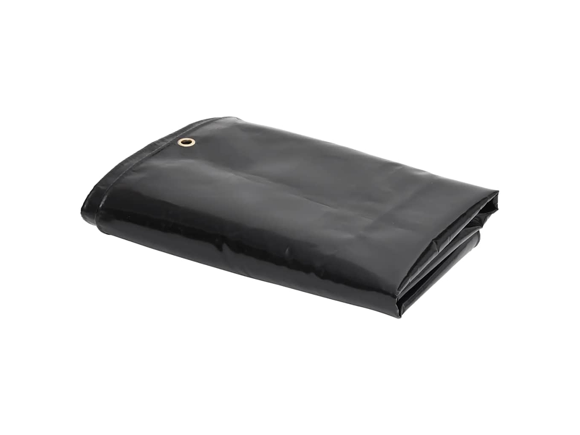 Vidaxl Lona 650 G/m² 3,5x2,5 M Preto