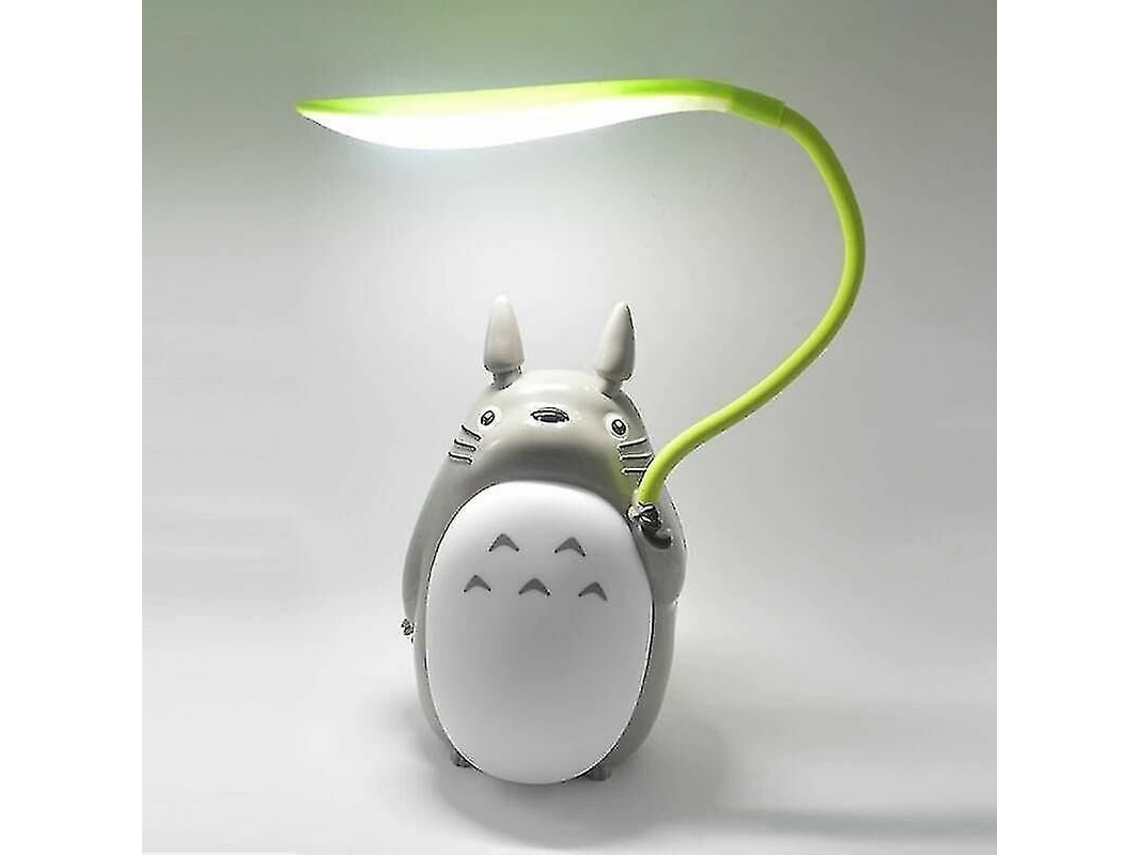 Lâmpada Decorativa Adorável, Kawaii Noturna, Chinchila Branca, Lâmpada De Mesa Dupla Função Como Luz Noturna E Luz De Leitura Para Crianças