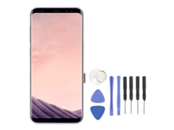 Aetheria substituição de Tela com Moldura para Galaxy S8 Plus G955u G955f G955a Amoled 6,2 Polegadas Ouro com Ferramentas