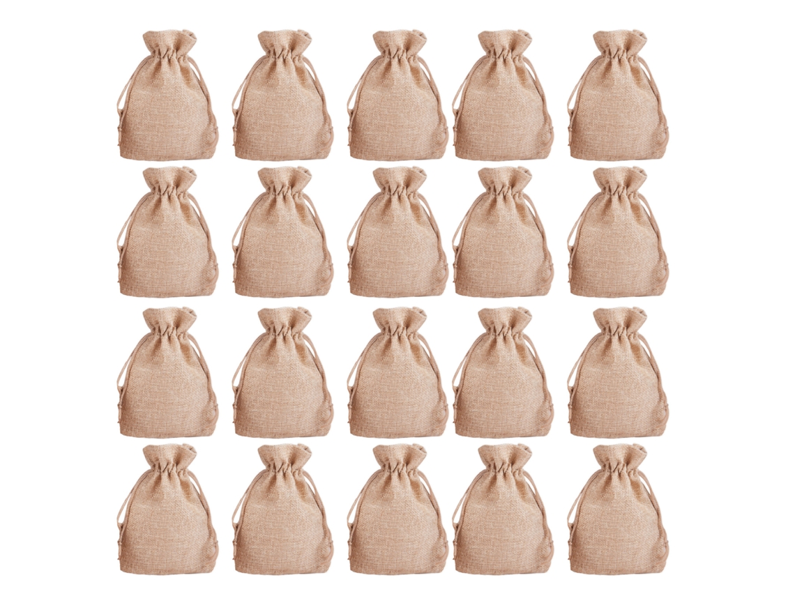 Sacolas com Cordão de Algodão Resistentes S/MARCA