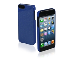 Capa Glitter iPHONE 5/5S SBS Azul