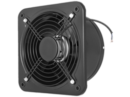 Exaustor De Parede Industrial 250 Mm 220 V Com Hélice Metálica E Motor Em Cobre Tekmaquinas
