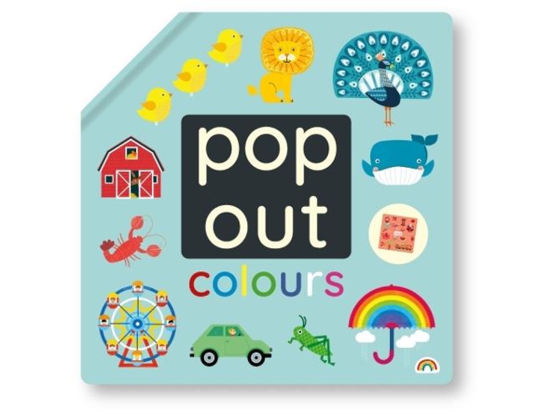 Livro Pop out - Colours de Philip Dauncey (Inglês)