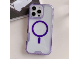Capa Traseira Removível Para Iphone 16 Pro Max Compatível Com Magsafe Tpu Pc