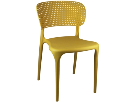 Cadeira de Jardim  Marilyn (Amarelo - Polipropileno - 49,5x47x75 cm)