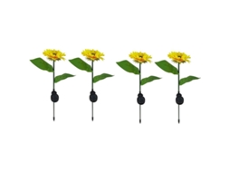2026 luz Solar Led Girafa Jardim Forma de Girassol Exterior Resistente À Água 8 10h