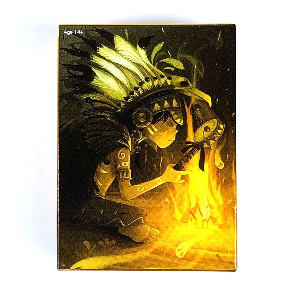 Jogo De Cartas (amarelo Claro) Com 84 Cartas, Incluindo O Pacote De Expansão Revelation, Perfeito Para Encontros Familiares.