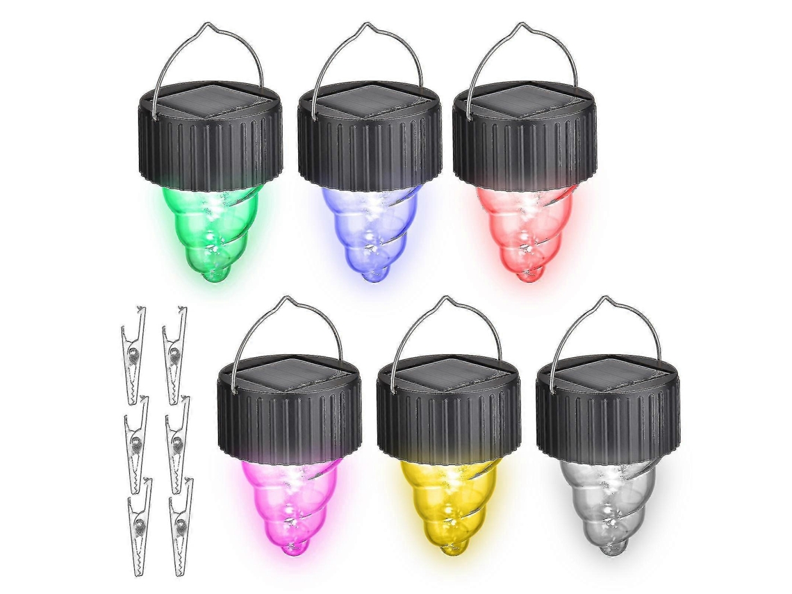 Omni-bombillas Solares Exteriores Impermeáveis Para Jardim Camping Suspensas 6 Pack