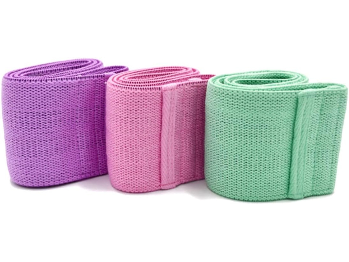 Faixa De Resistência Antiderrapante Aboofan Para Quadril E Pernas, Ideal Exercícios Fitness, Musculação