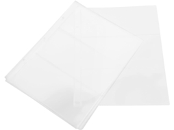Veemoon Pochettes Transparentes Para Álbum De Fotos 3 Trous - 10 Páginas Universais Em Pvc Resistente