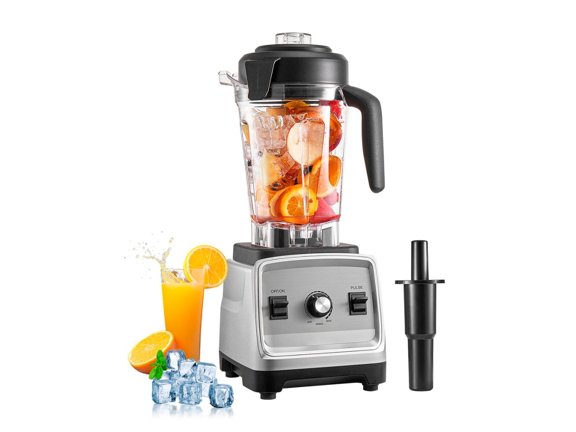 Liquidificadora Profissional 2,5l 1600w Com Lâminas Em Aço Tekmaquinas