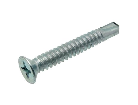 Parafuso Autoperfurante Phillips Cabeça Escareada Em Aço Zinco Acton