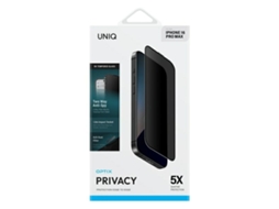Película de Ecrã Avec Applicateur para iPhone 16 Pro Max UNIQ Vidro Temperado
