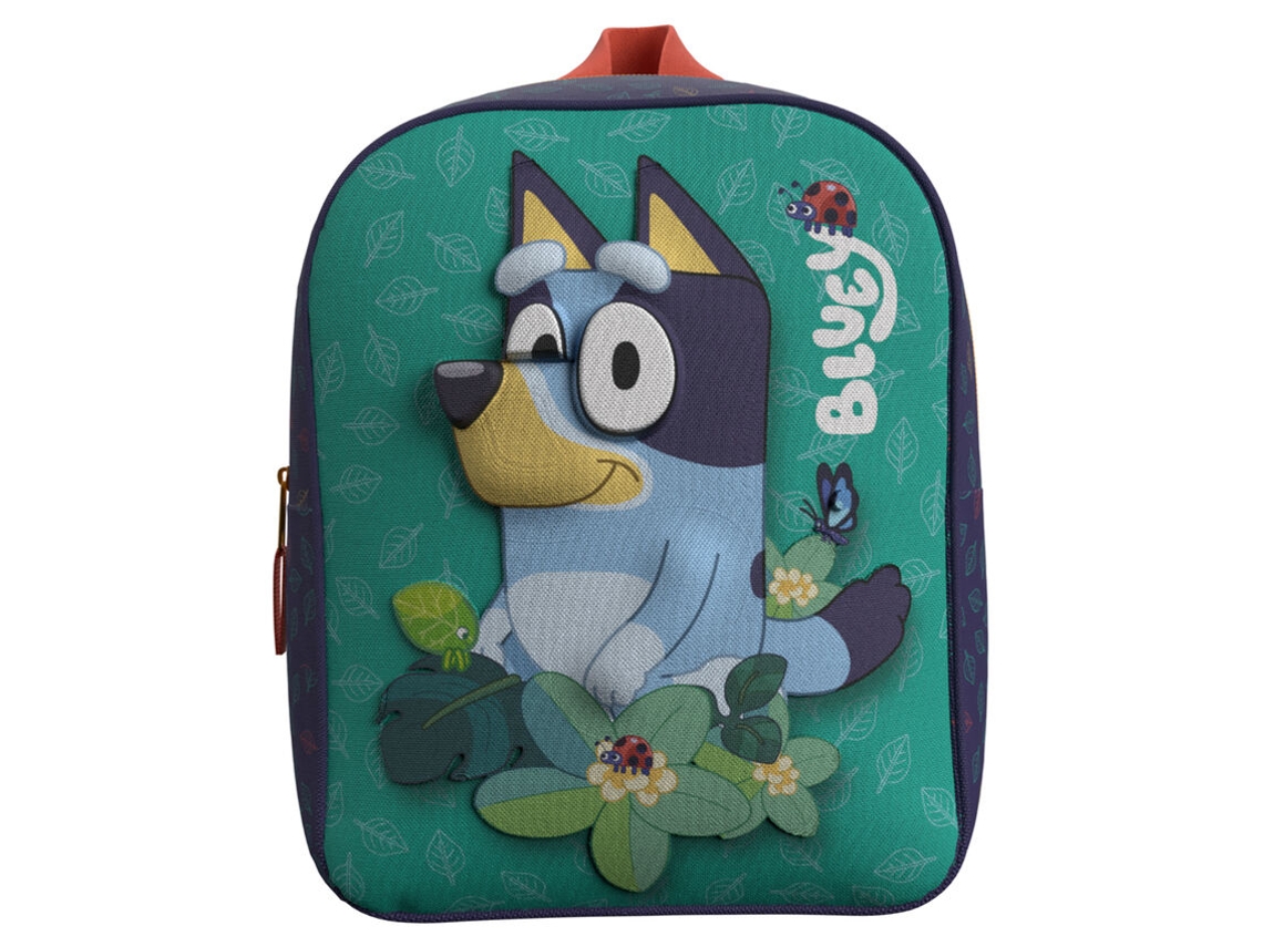 Mochila Bluey Leaves 3d 30cm
