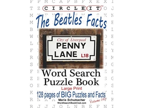 Livro Circle It The Beatles Facts Word Search Puzzle Book de Lowry Global Media LLC Maria Schumacher (Inglês)