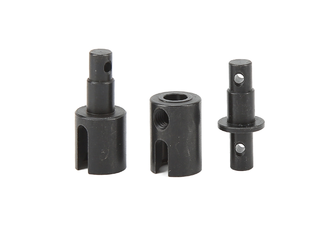 Conjunto de Outdrive Central de Aço para Losi Baja Rey 1/10 e Hammer Rey U4, Peça de Upgrade Preto S/MARCA