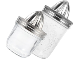 Espremedor De Frutas Ctricas Manual Ao Inoxidvel 2 Peas Para Sucos Frescas Em Casa. Vayotoy