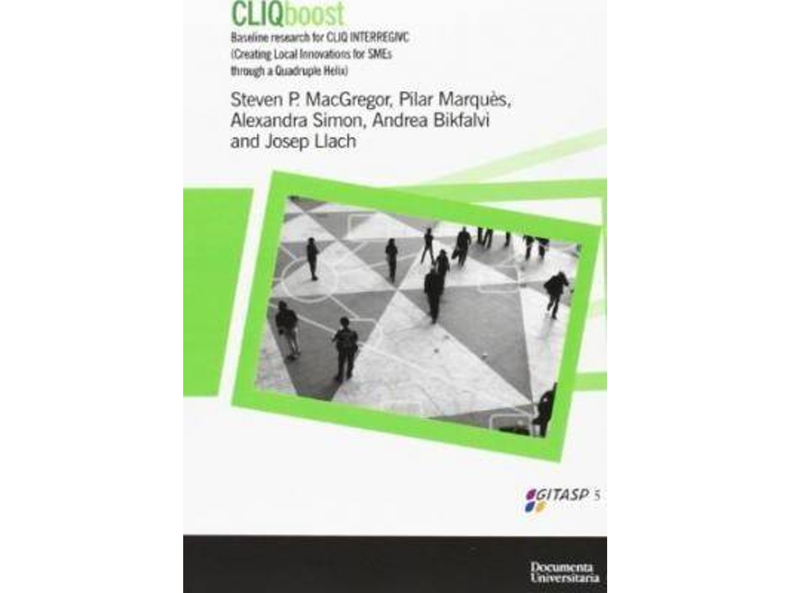 Livro Cliqboost. Baseline Research For Cliq Interregivc de Steven Patrick Macgregor (Espanhol)