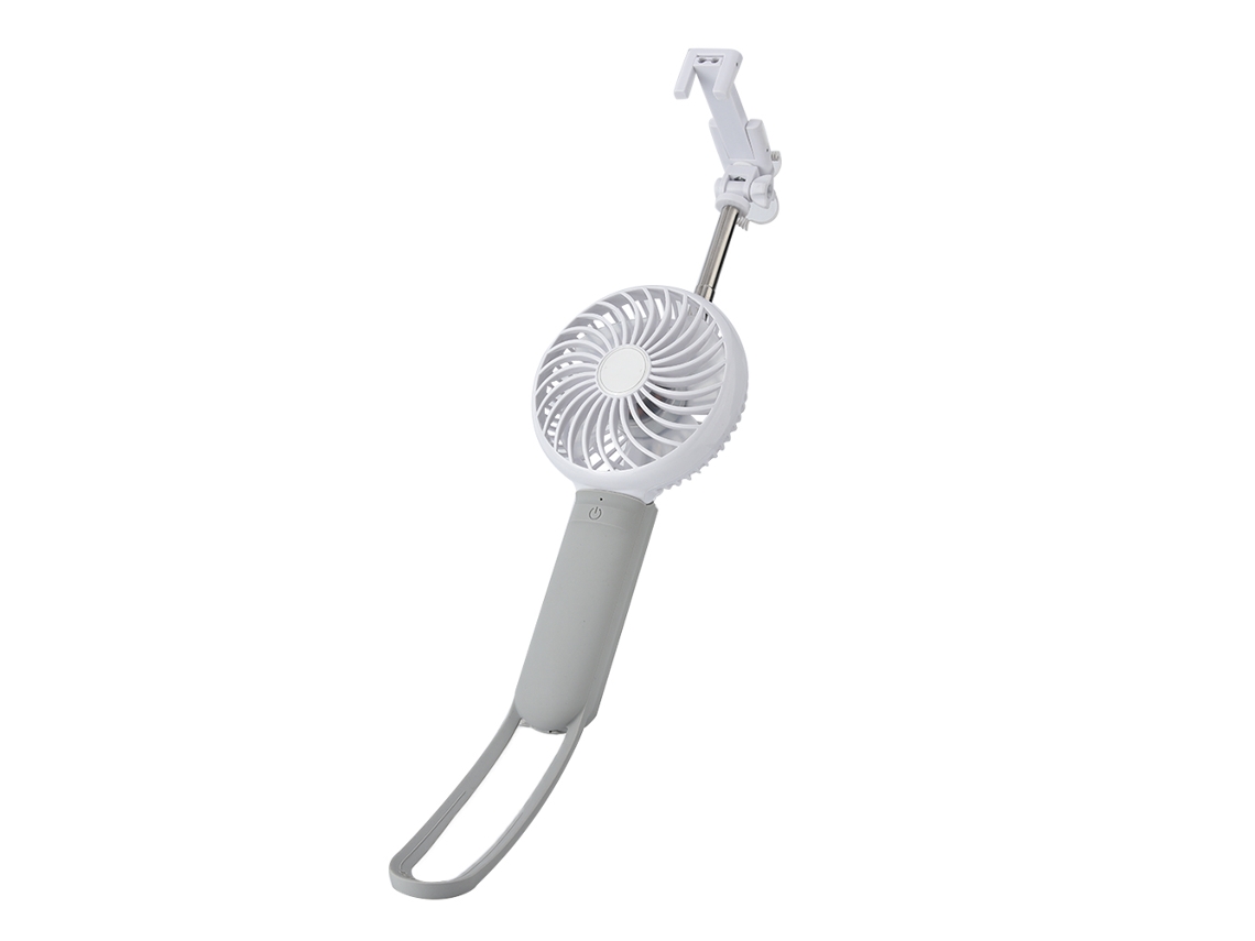 Selfie Stick Mini Ventilador EOOCOO (ventilação Usb Ajustável Portátil Telescópico)