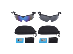 ÓCULOS BUSINESS de sol clip polarizados UV400 para dirigir, pescar, caminhar, correr 2pcs S/MARCA