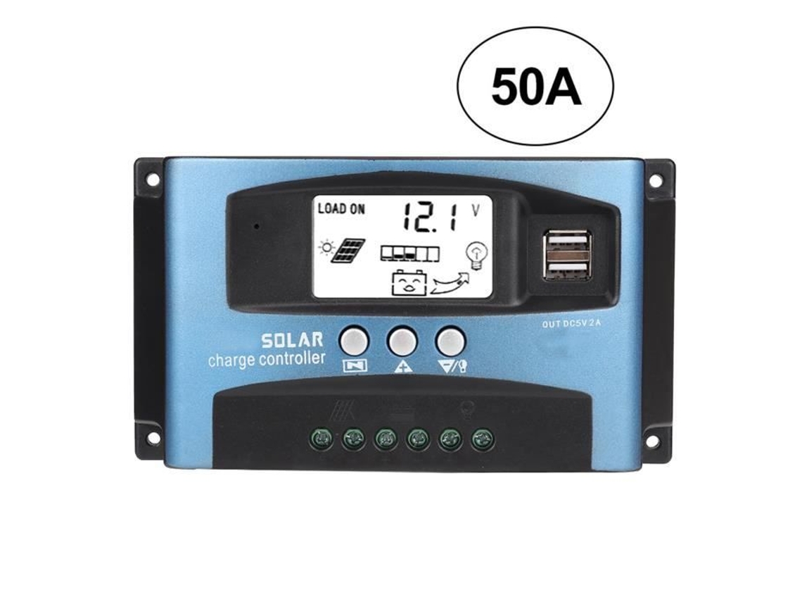 Controlador regulador de carga do painel solar QUT 50A MPPT HJ011 ATYHAO