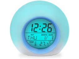 Despertador Digital, Luz Noturna Para Um Sonho, Luz De Fundo Ativada Com Um Toque, Configuração Fácil Com Alarme Crescente E Função Soneca, Capa Prote