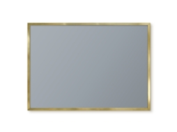 Magnetic Glass Board Dark Orange For The Hall Espelharte (70x50 Cm)