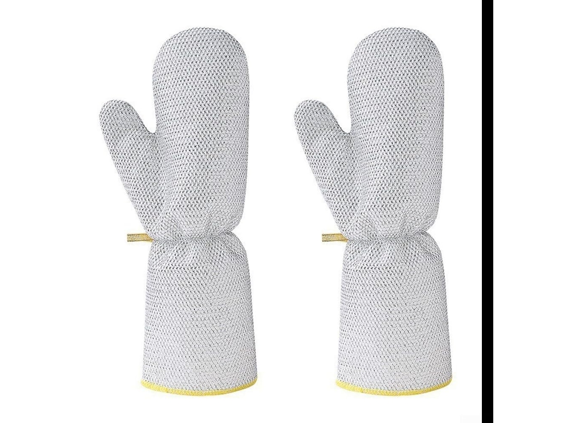Luvas Para Lavar Louça, Pvc, Reutilizáveis Com Proteção Dur Modelo 655