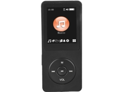 Reprodutor portátil de MP3/MP4, Bluetooth, alto-falante portátil com som HiFi integrado, cartão.