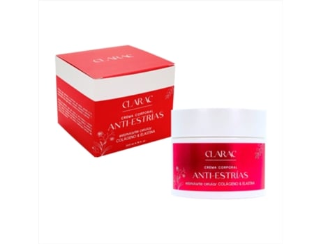 Creme Anti-Estrias Elastina 250 Ml CLARAC